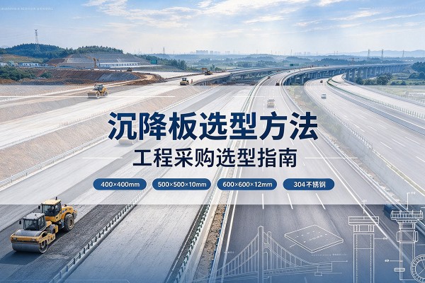 龙华沉降板选择方法