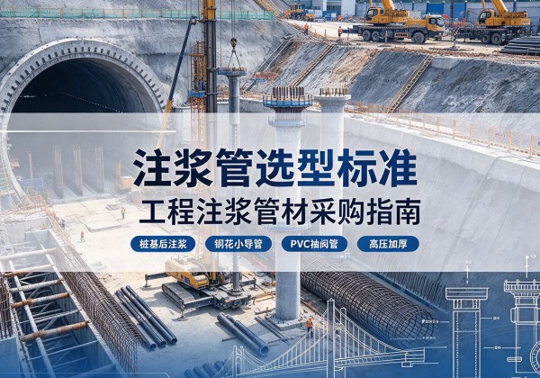 龙华注浆管选型标准